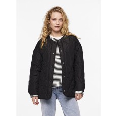 Pcstella quilted jacket noos bc Black